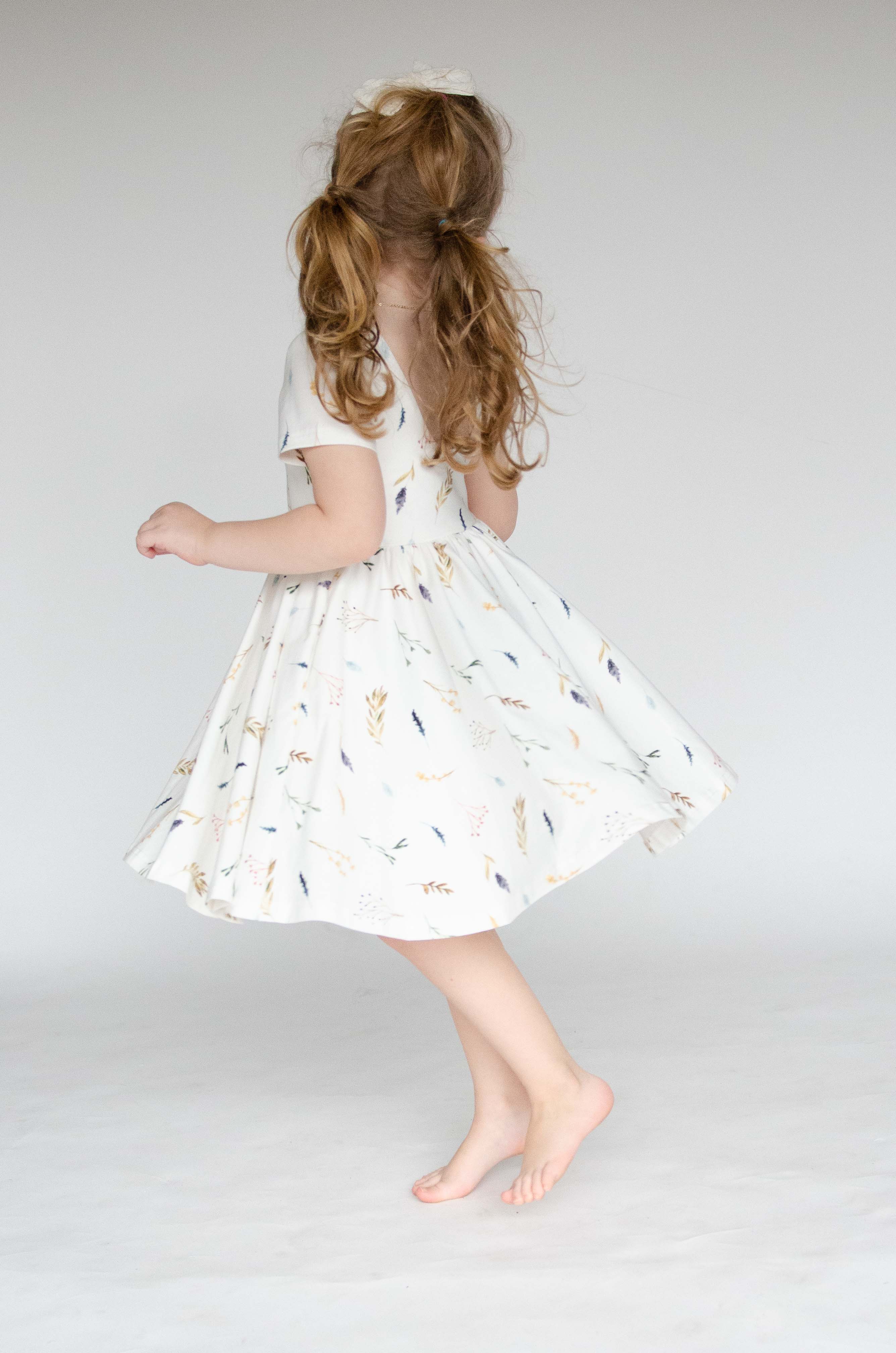 Classic Twirl in Dried Floral Apparel & Accessories Ollie Jay   