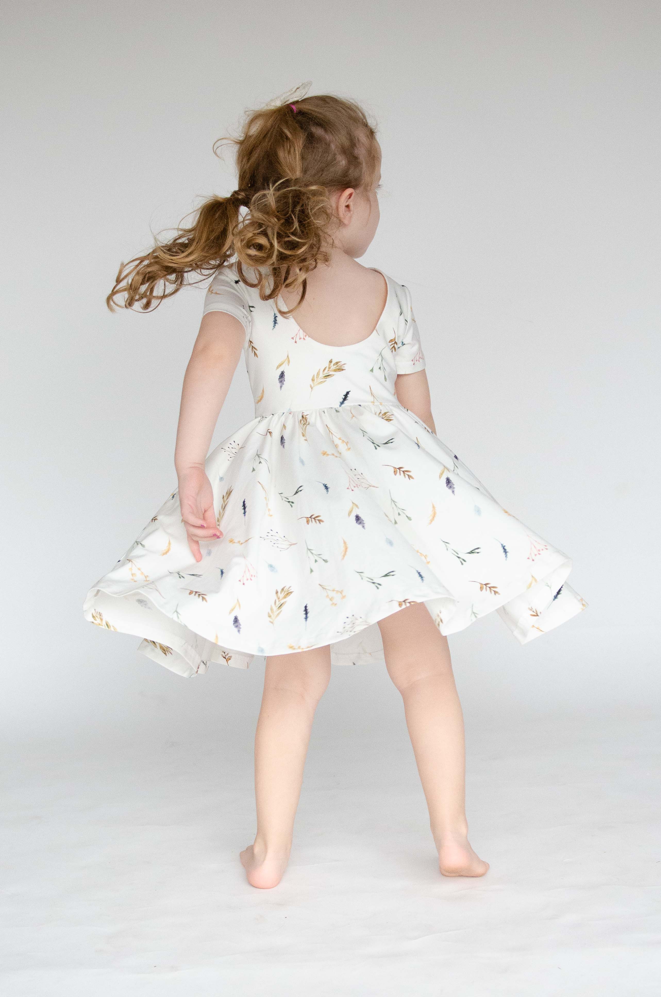 Classic Twirl in Dried Floral Apparel & Accessories Ollie Jay   