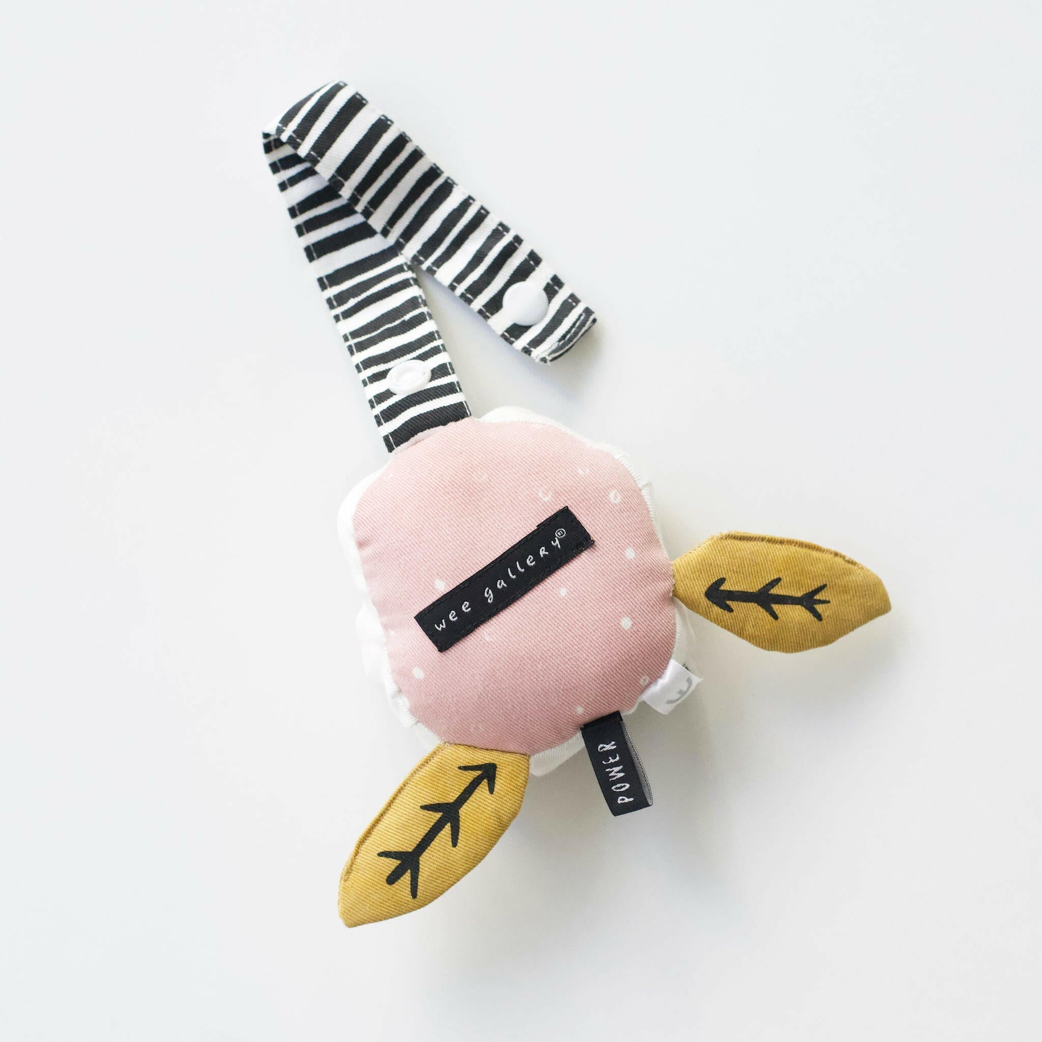 Flower Stroller Toy with Crinkle Stroller Toys Wee Gallery   