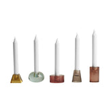 Nordic Candleholder In Cone Light Smoked Ash