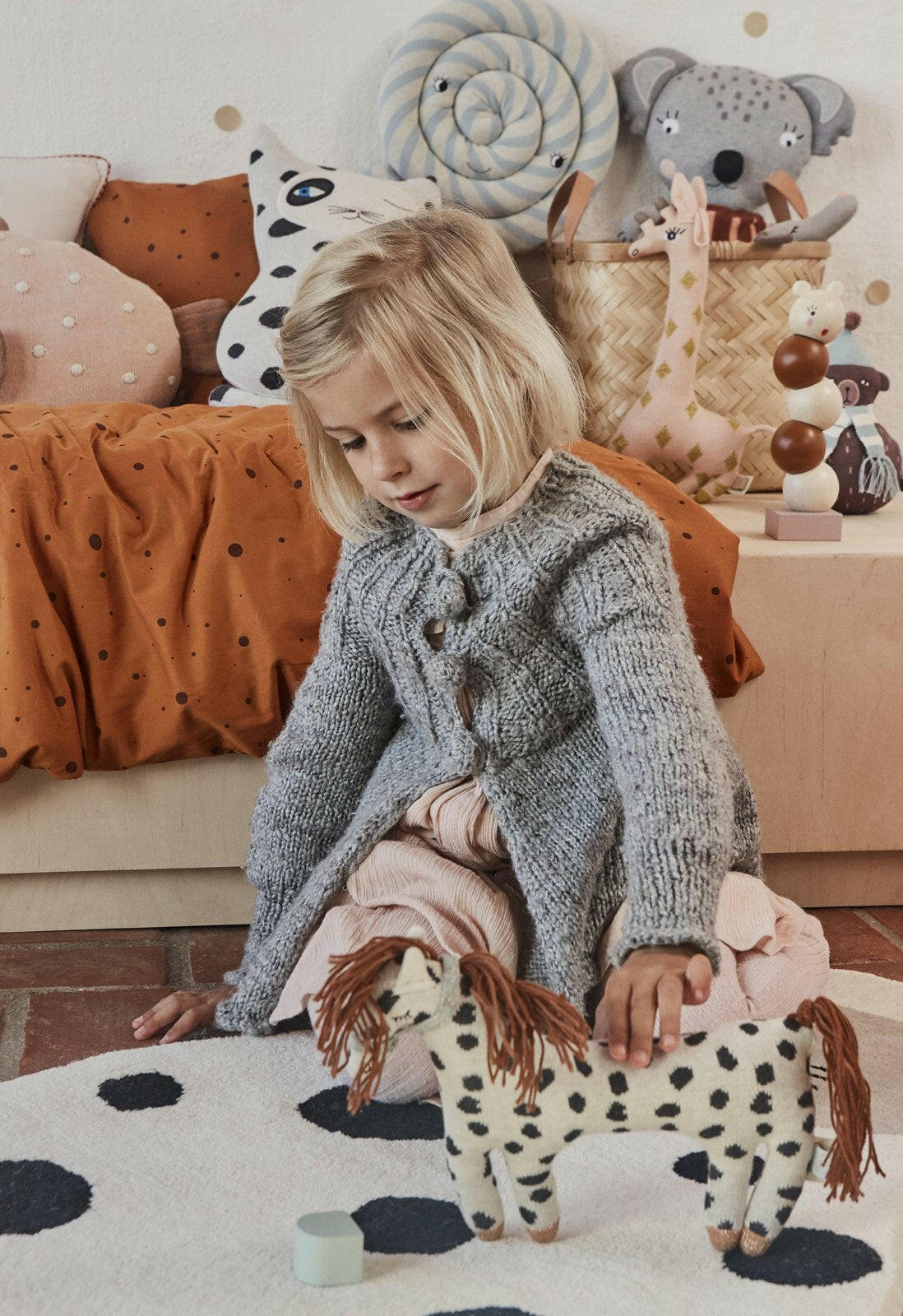 Darling Cushion - Little Pelle Pony Stuffies OYOY   