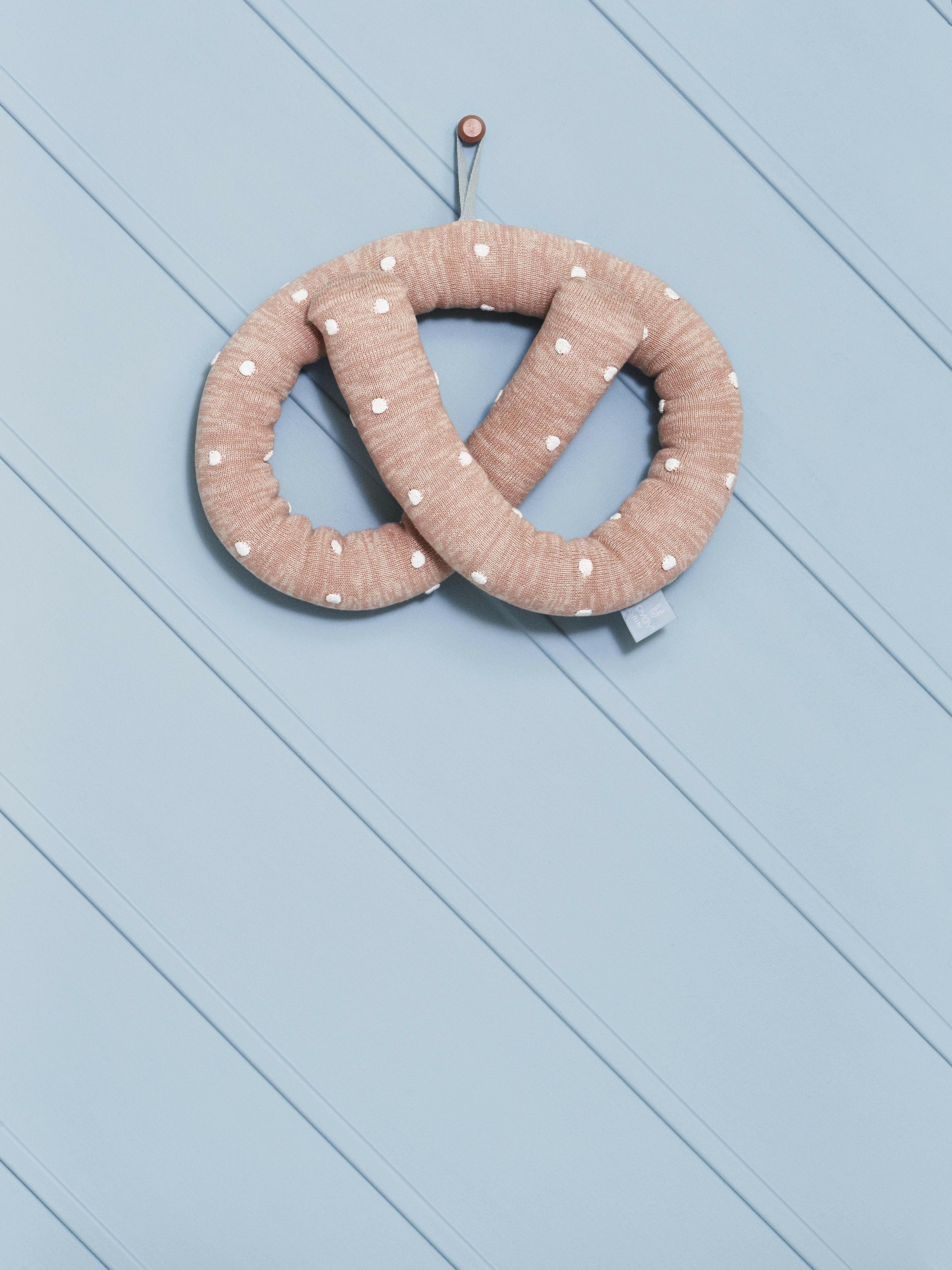 Sweet Pretzel Kids Pillow  OYOY   