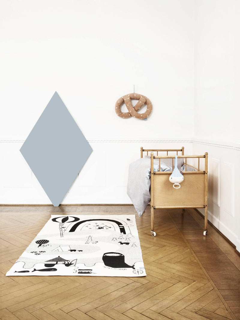 Raindrop Music Mobile - Pale Blue