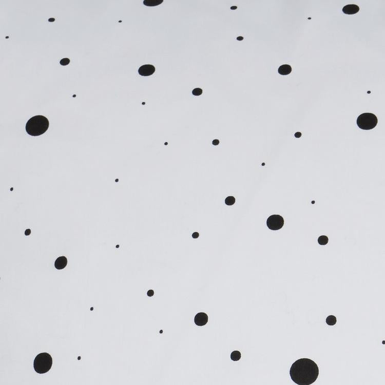 Dot Bedding - Xtra Length - White / Black  OYOY   