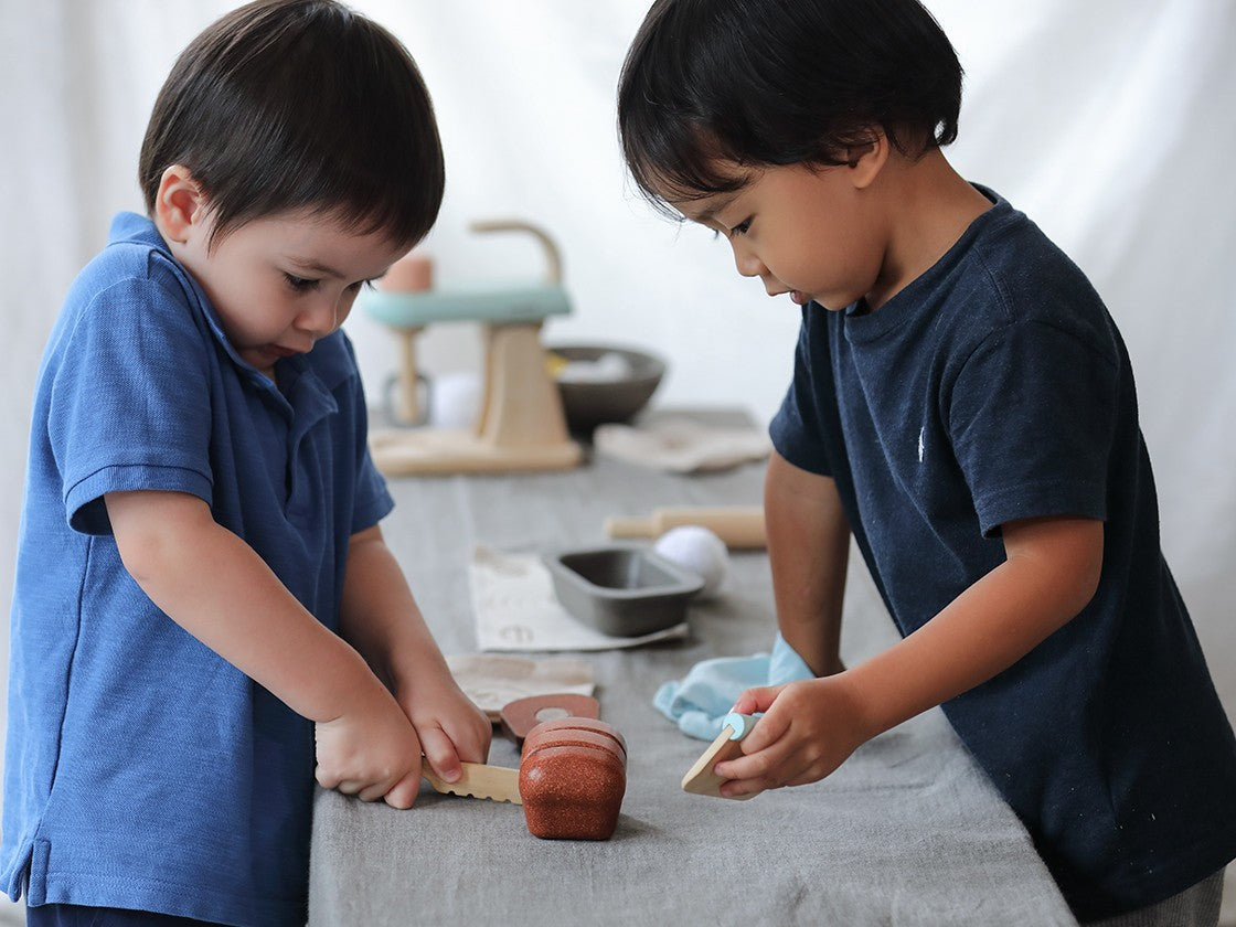 Bread Loaf Set Pretend Play PlanToys   