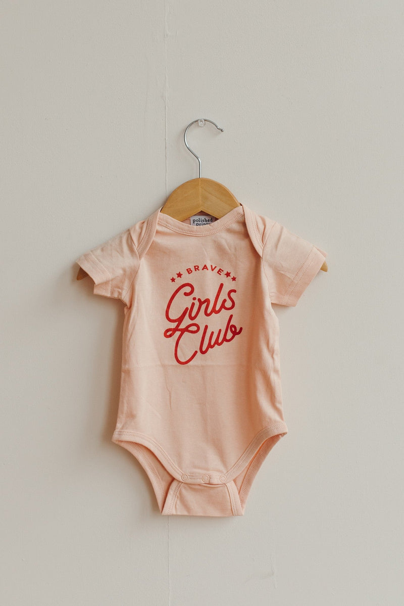 Brave Girls Club Organic Cotton Baby Bodysuit