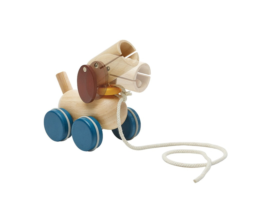 Push & Pull Puppy Kids Toys PlanToys   