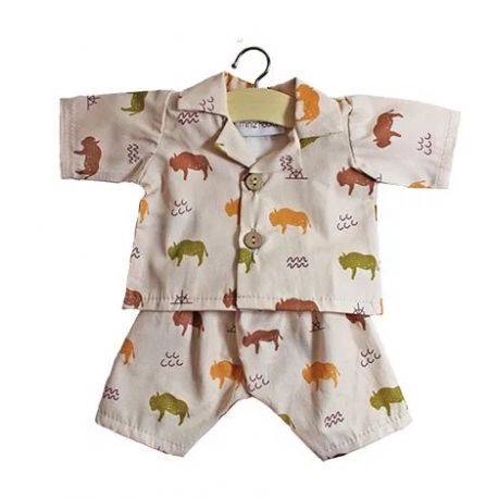 Buffalo cotton doll pajamas Doll Clothing Minikane   