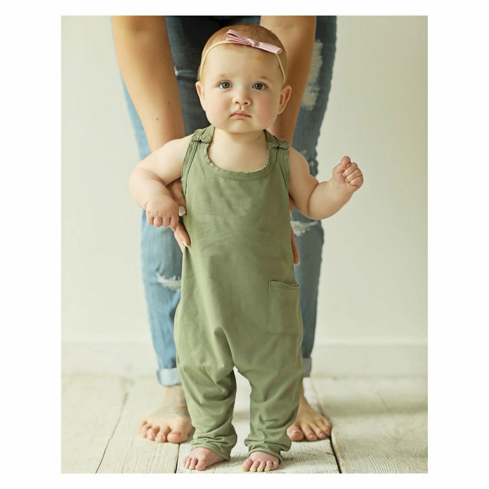 Baby Romper Olive Rompers Be Mi Los Angeles   