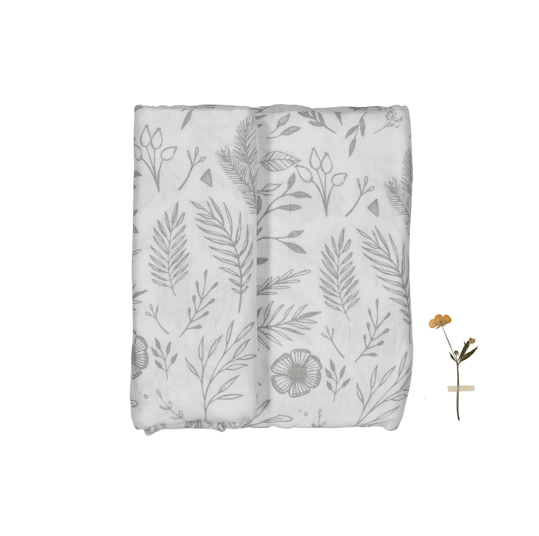 The Bamboo/Cotton Muslin Swaddle Blanket Blanket Lovely Littles   