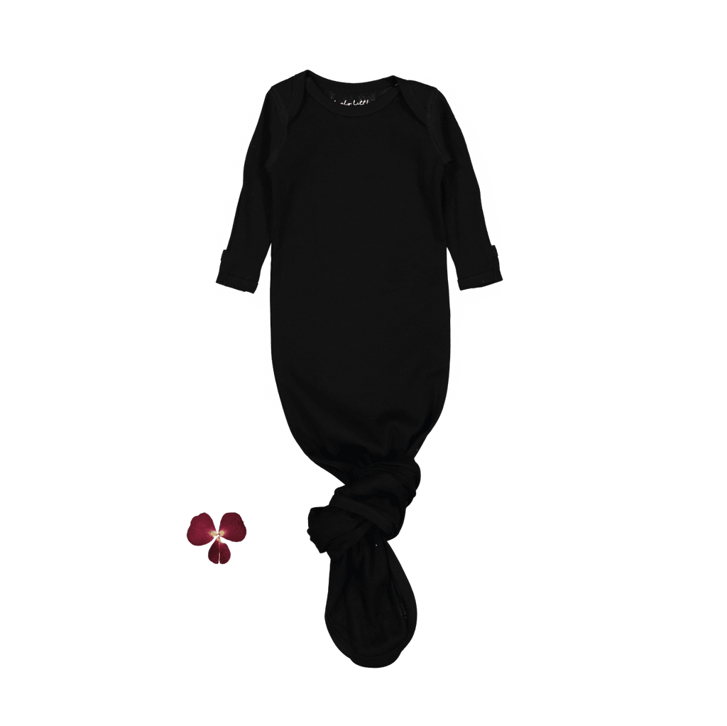 The Baby Gown - Black Baby Gown Lovely Littles   