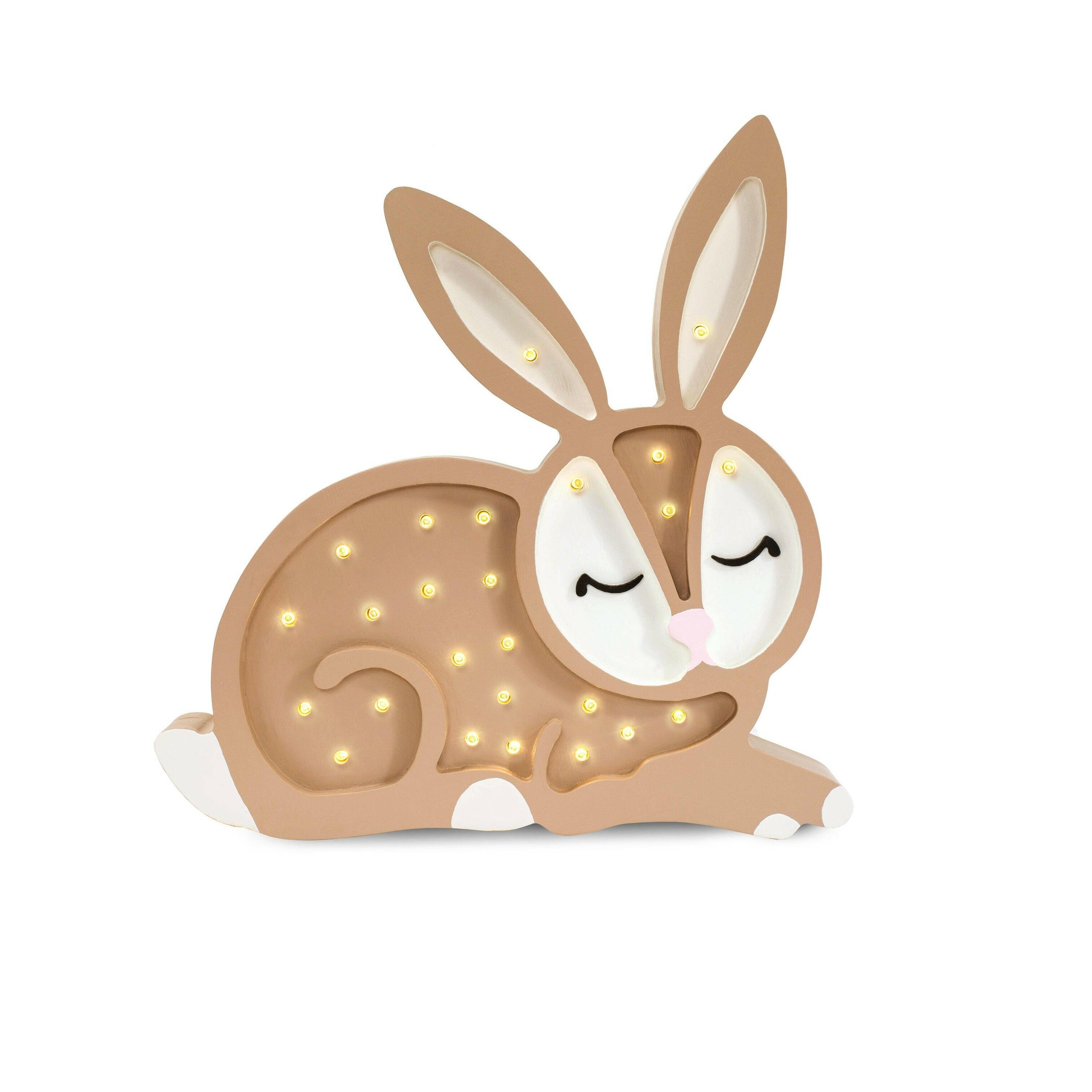 Little Lights Bunny Lamp lamp Little Lights US Chocolate  
