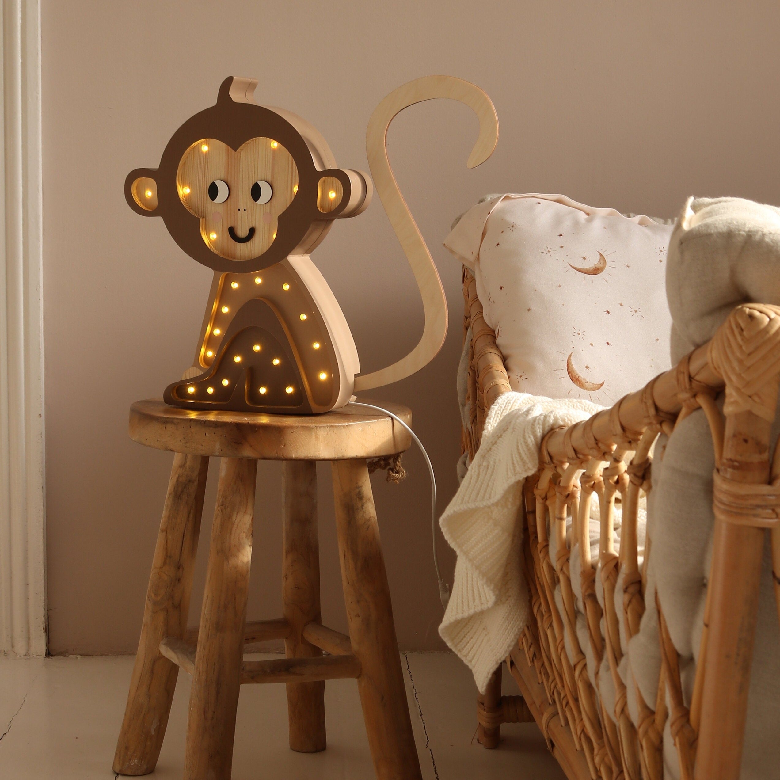 Little Lights Monkey Lamp Baby & Toddler Little Lights US   