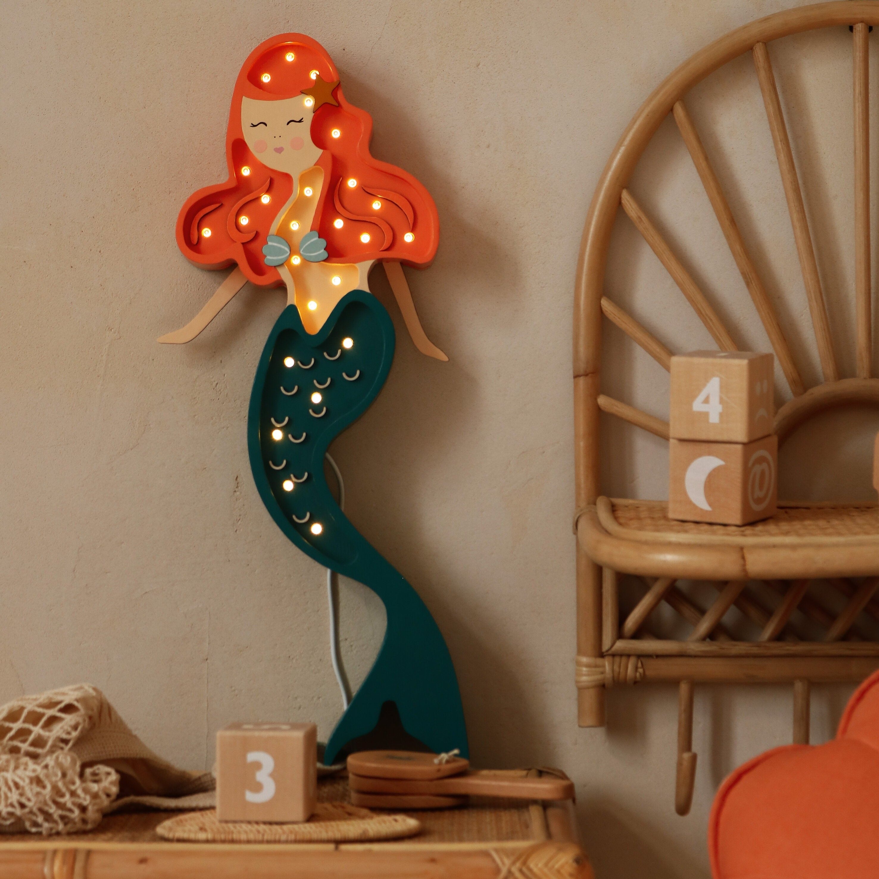 Little Lights Mermaid Lamp  Little Lights US   