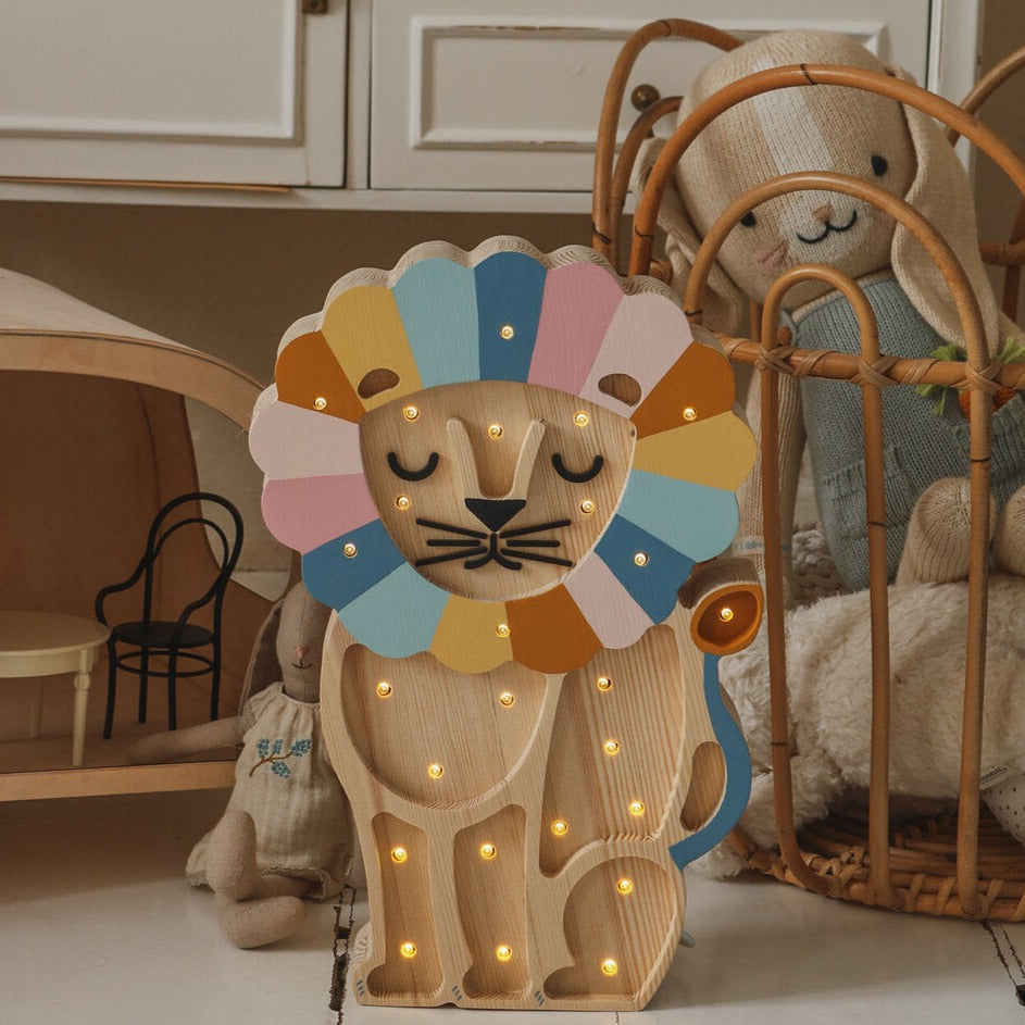 Little Lights Lion Lamp  Little Lights US   