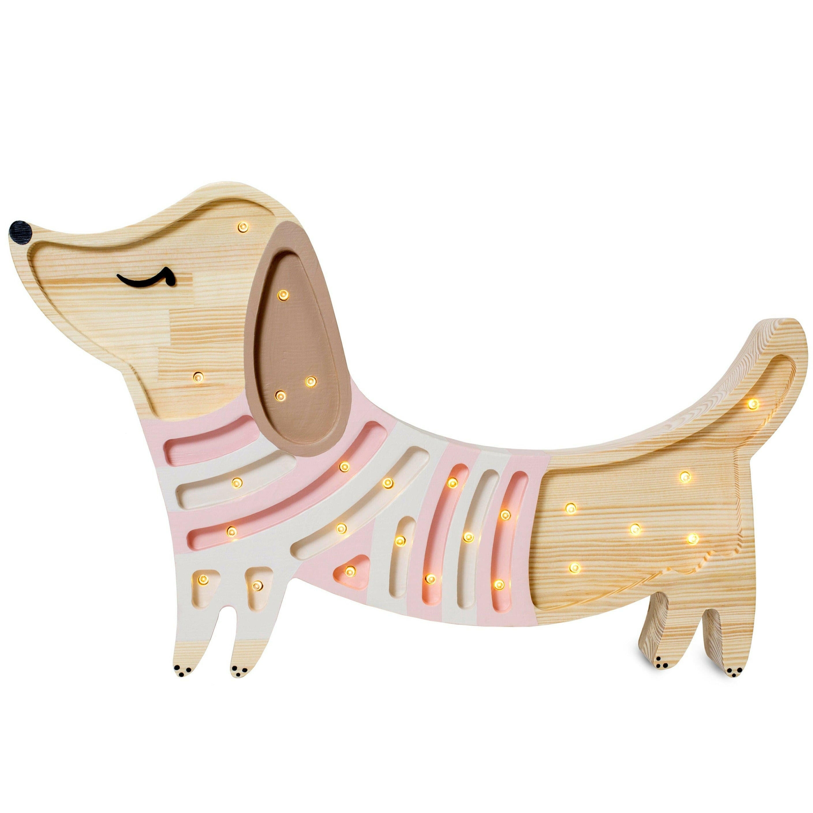 Little Lights Puppy Lamp  Little Lights US Strawberry Cream  
