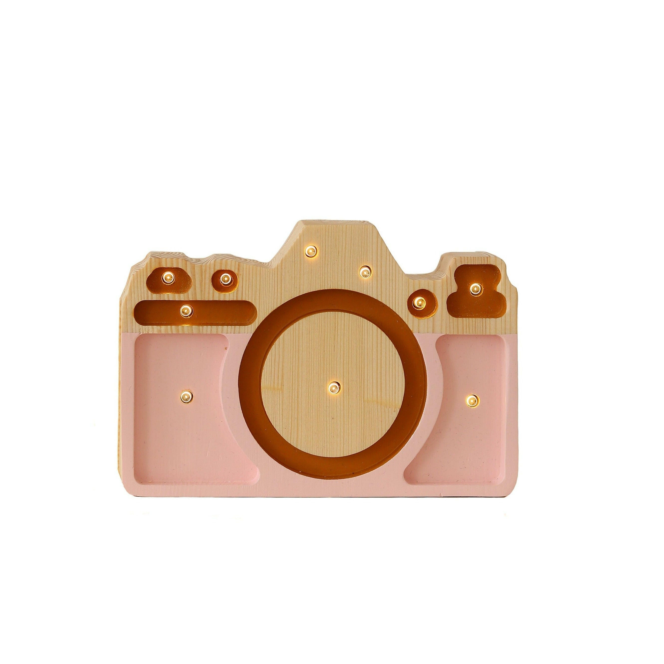 Little Lights Mini Camera Lamp  Little Lights US Powder Pink  