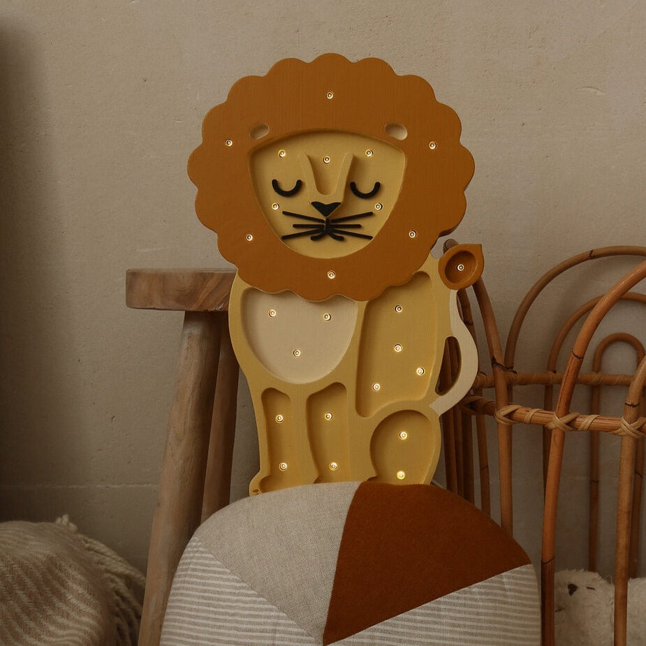 Little Lights Lion Lamp  Little Lights US   