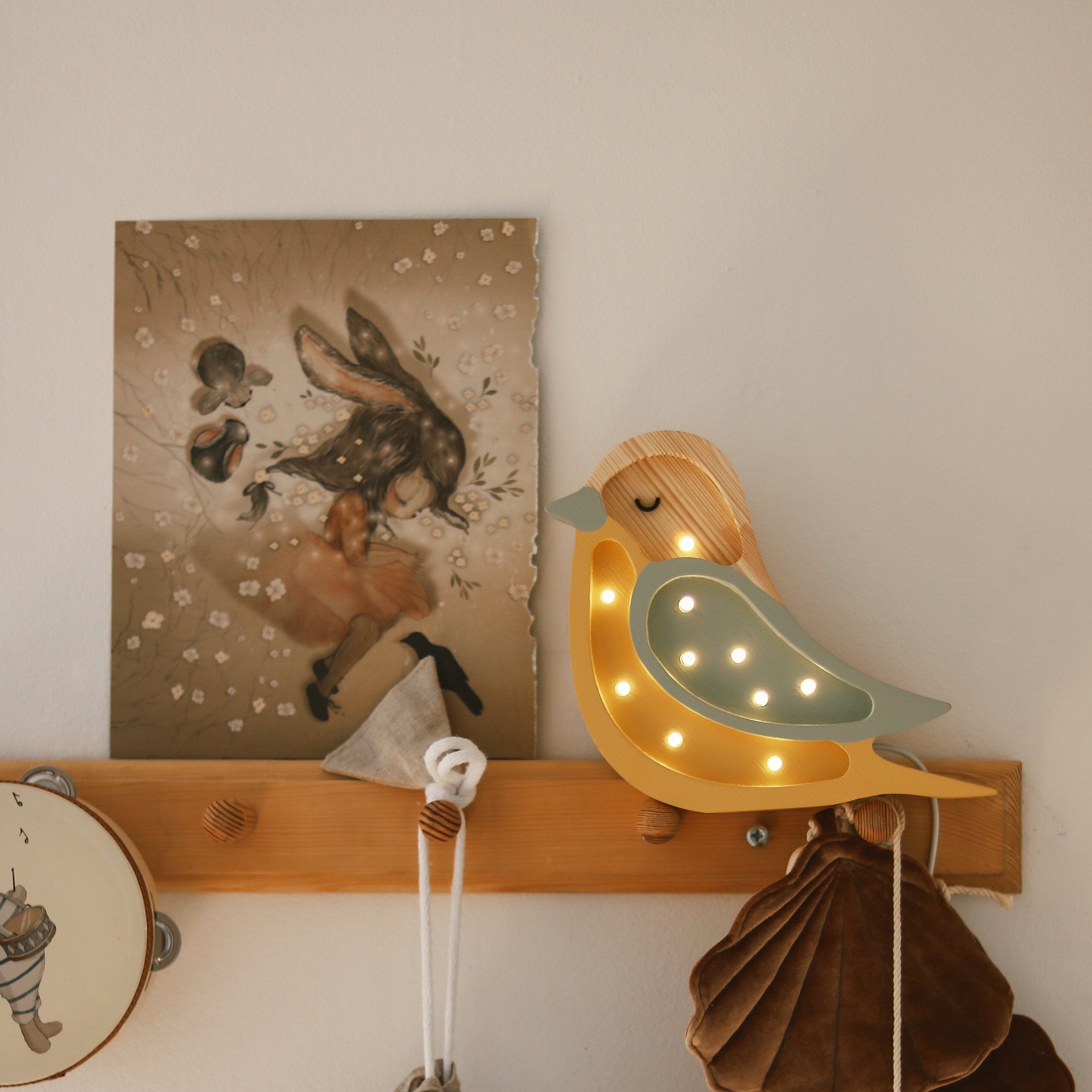 Little Lights Mini Bird Lamp Baby & Toddler Little Lights US   