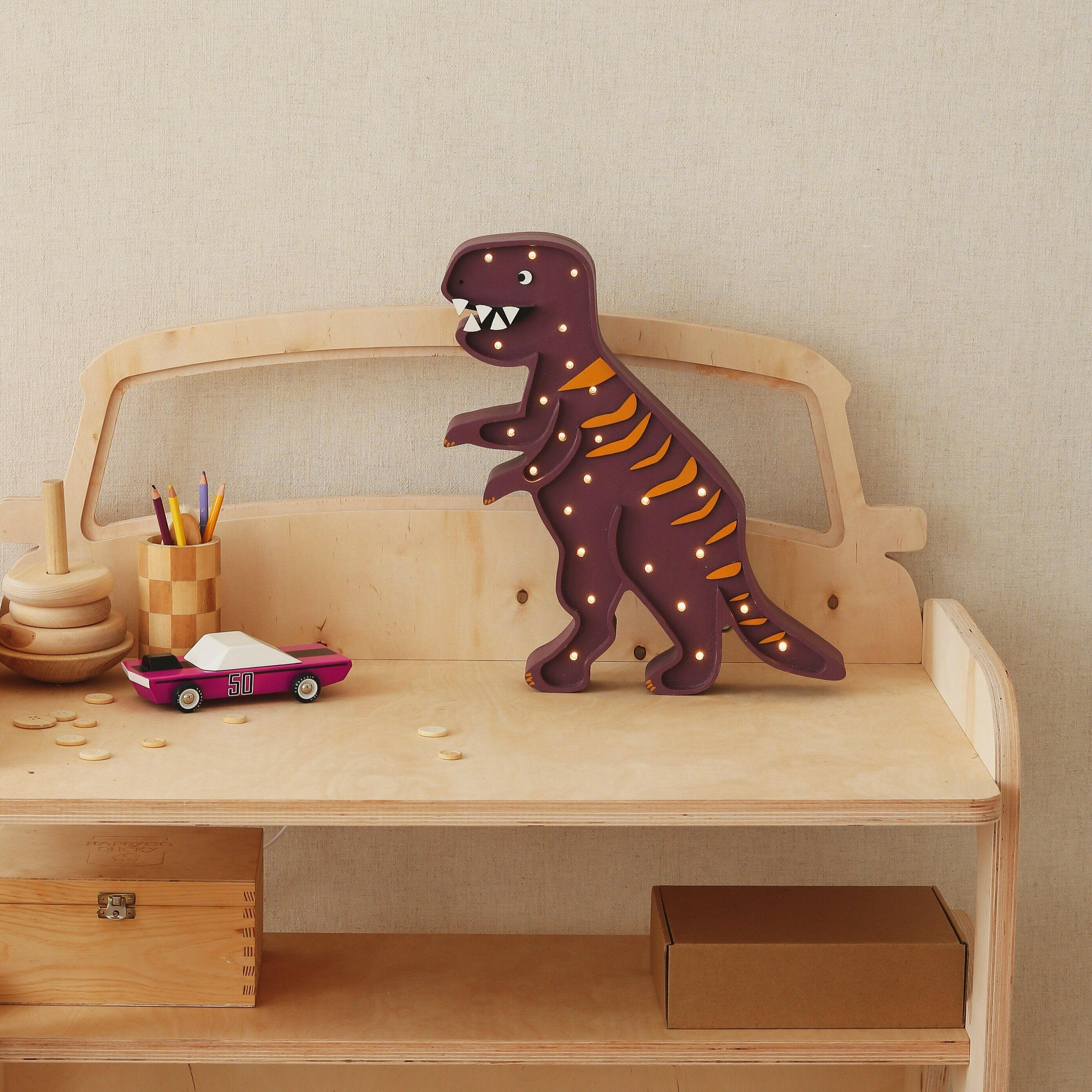 Little Lights T Rex Lamp  Little Lights US   