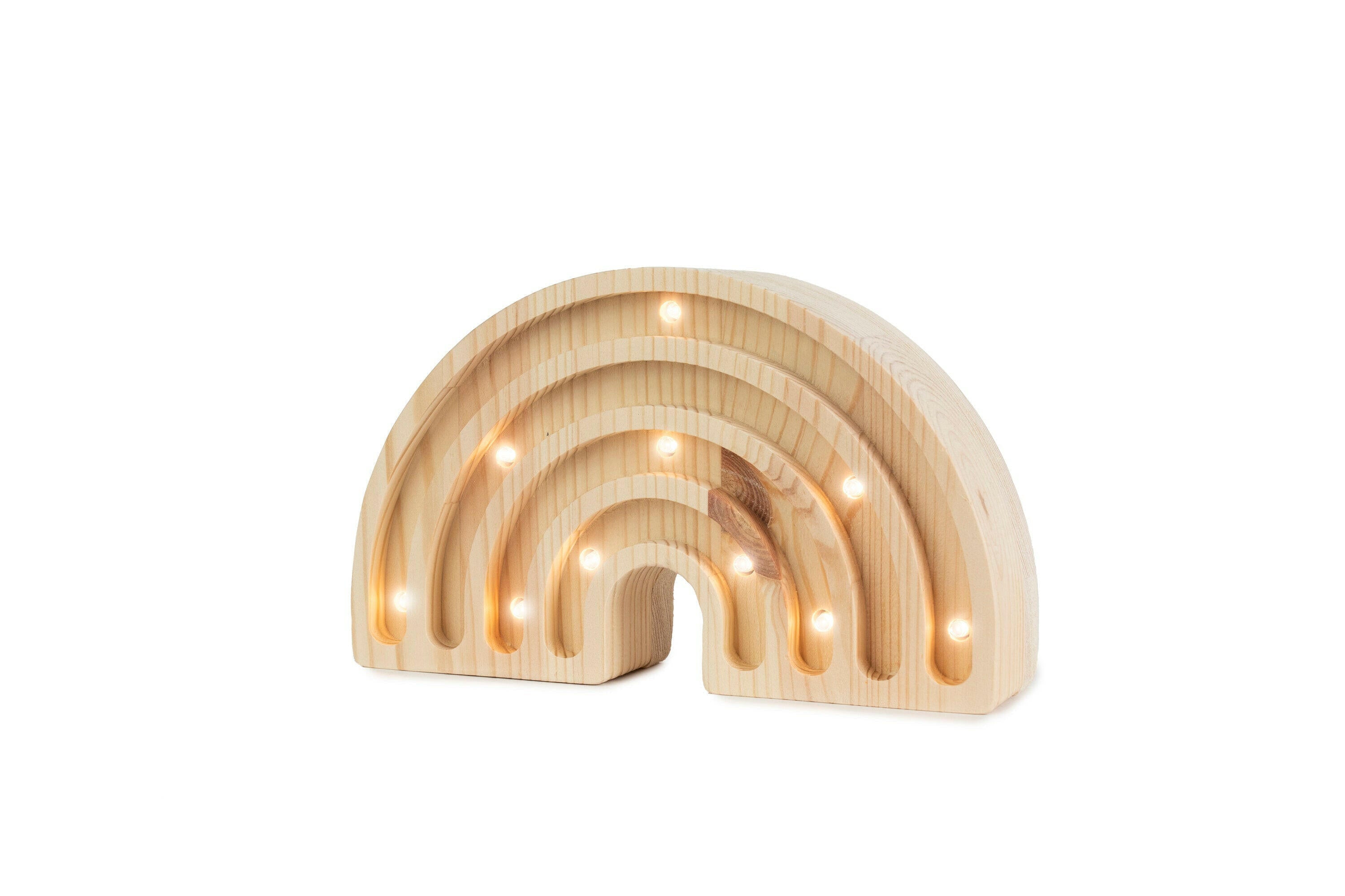 Little Lights Mini Rainbow Lamp  Little Lights US Wood  