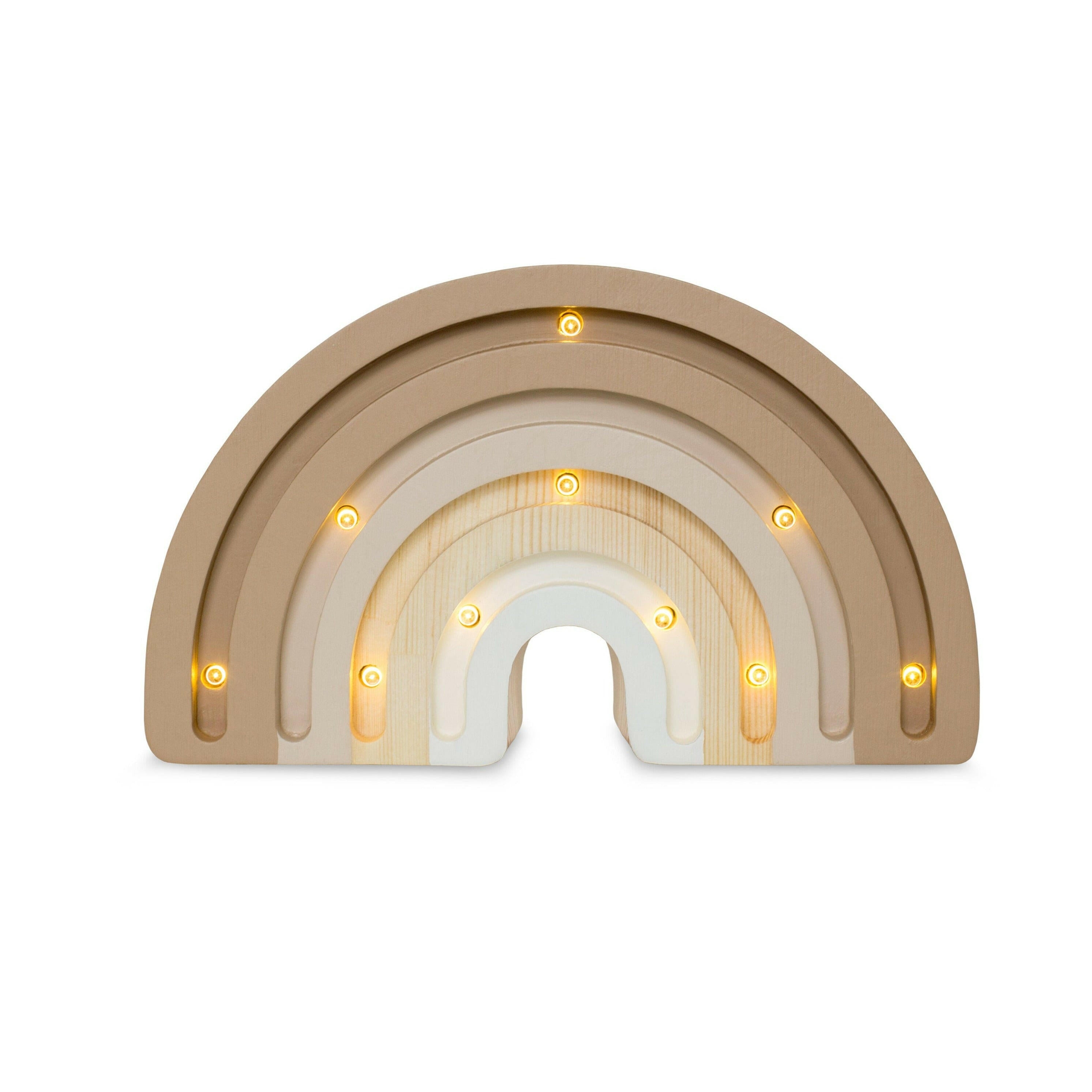 Little Lights Mini Rainbow Lamp  Little Lights US Cappuccino  