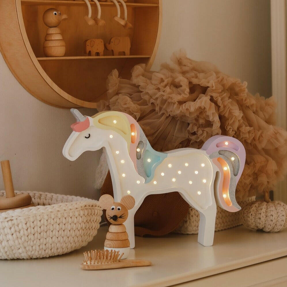 Little Lights Unicorn Lamp  Little Lights US   
