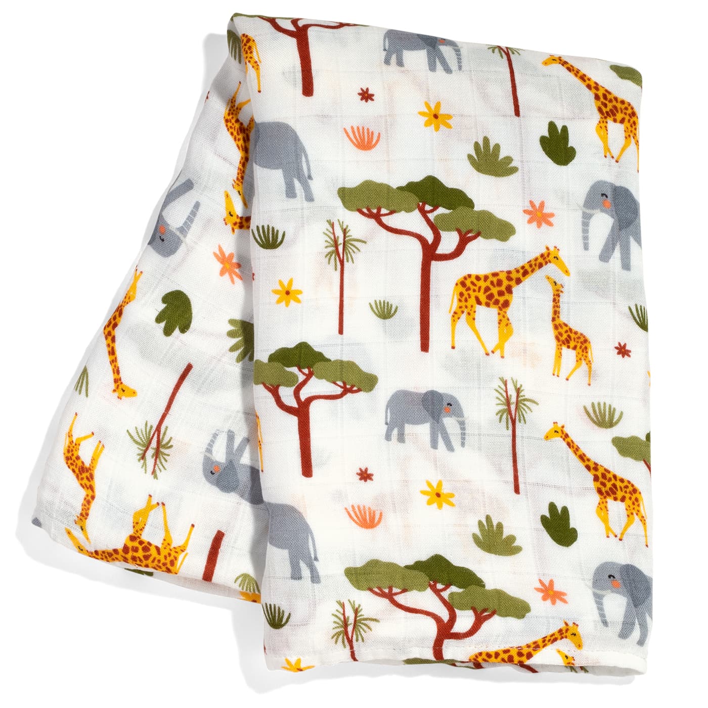 Crib sheet and Swaddle bundle - In The Savanna  Rookie Humans   