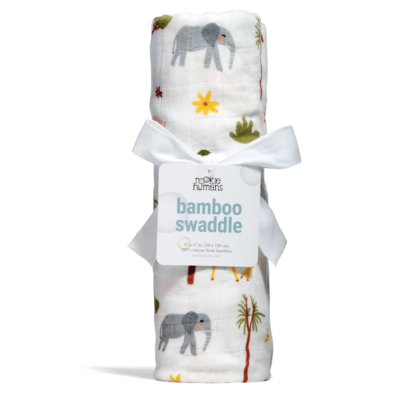 In The Savanna bamboo swaddle