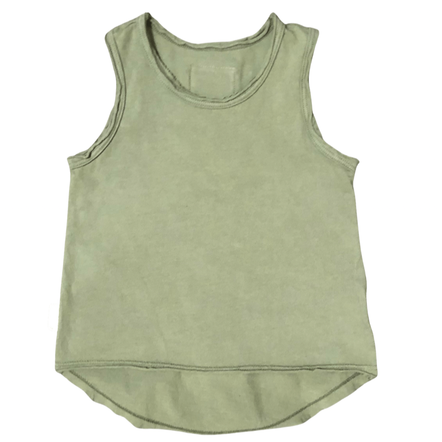 Asher Baby Tank Top Olive Tanks Be Mi Los Angeles   