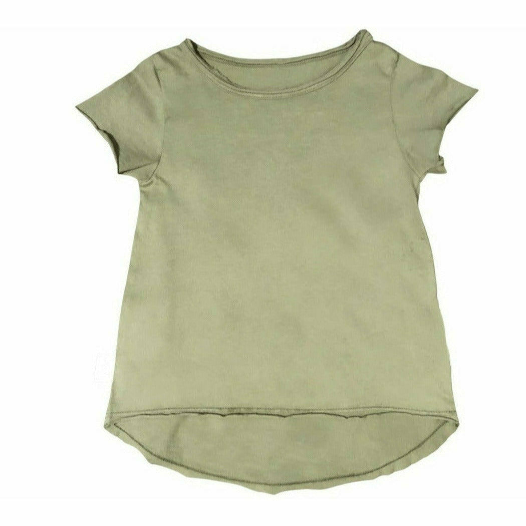 Asher Baby Tee Olive Tees Be Mi Los Angeles   