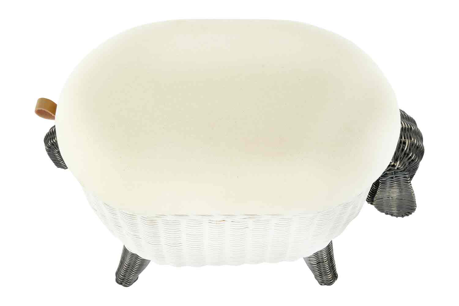 Rattan Stool - Sheep Children's Furniture Bloomingville Mini   