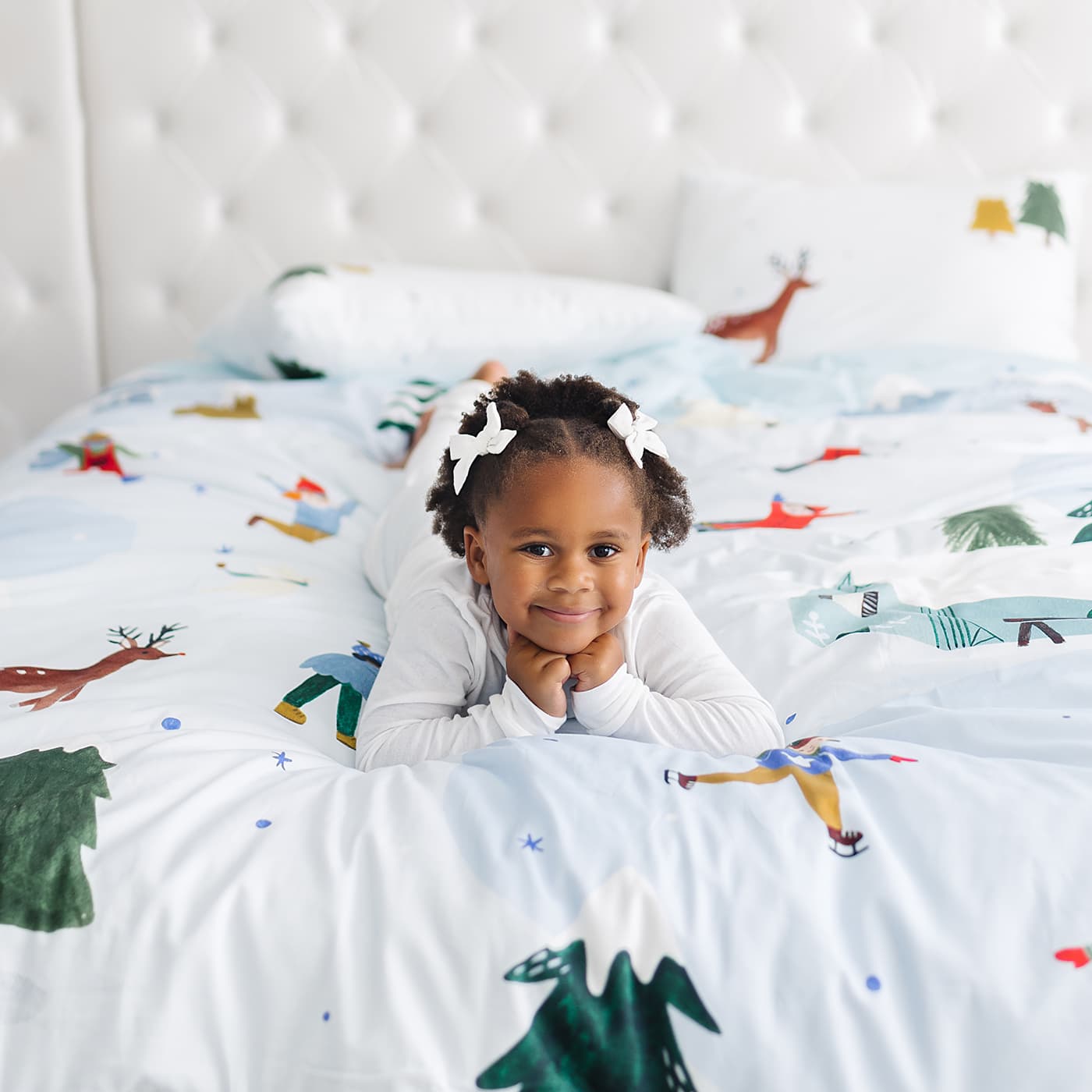 Snowy Day Duvet & Pillowcase Big Kid Bedding Rookie Humans   