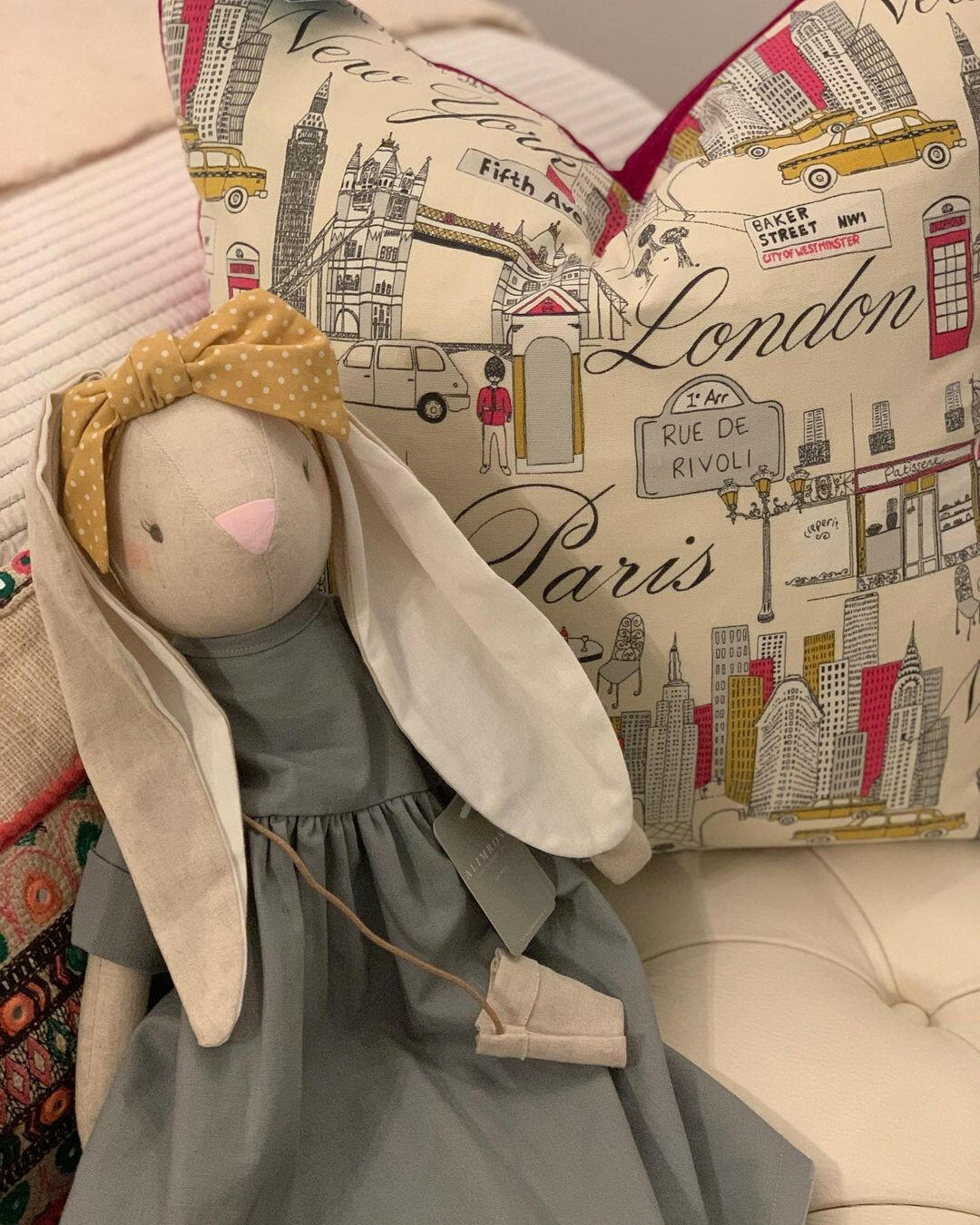 Mini Sofia Bunny - Gray Kids Toys Alimrose   