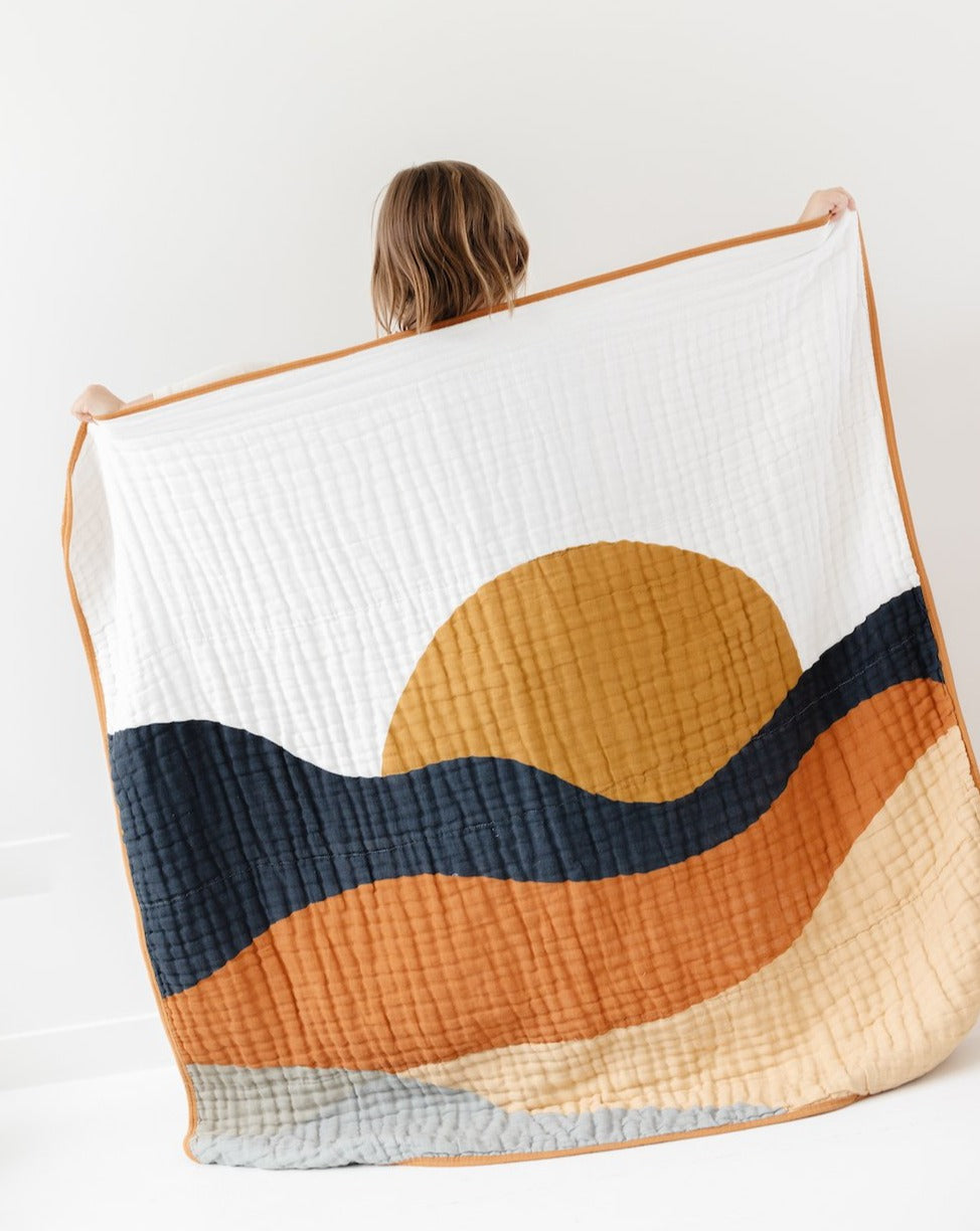 Sunset Quilt Baby Essentials Clementine Kids   