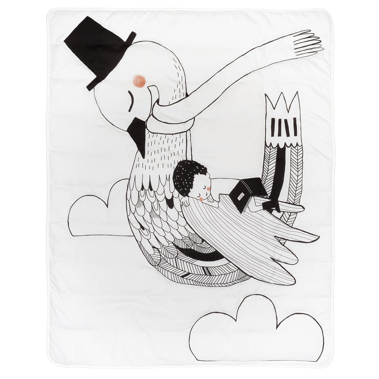 Swan Toddler Comforter Toddler Comforter Rookie Humans   