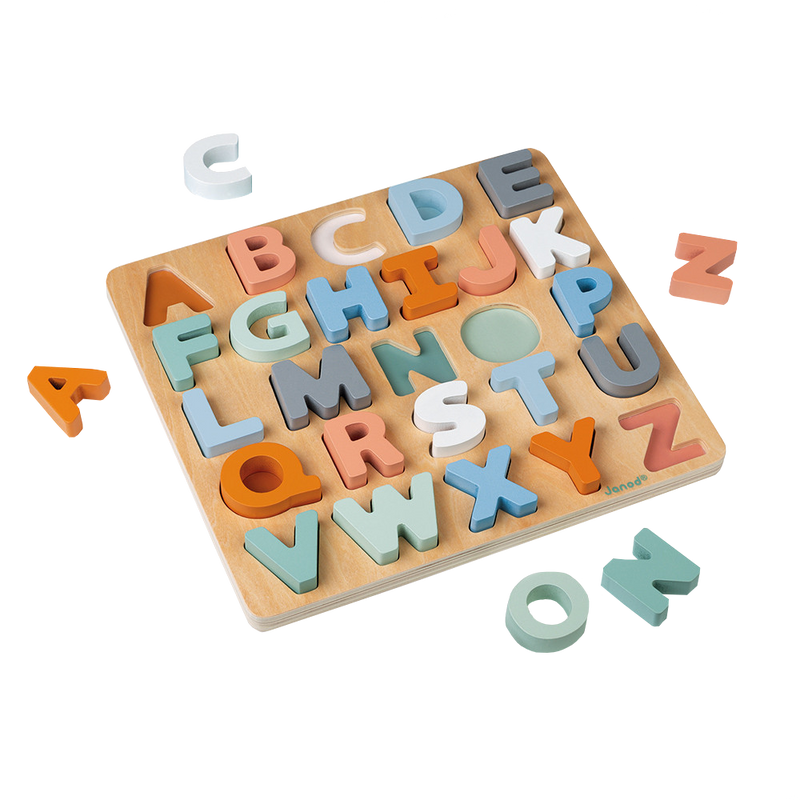 Janod - Sweet Cocoon - Alphabet Puzzle