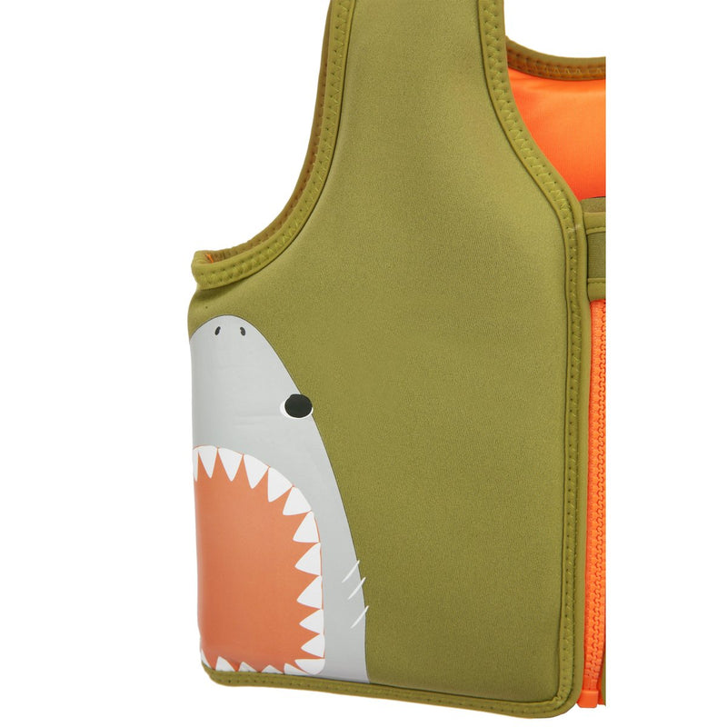 Lifesaver Vest  Shark Attack - Olive