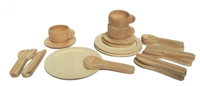 Wooden Doll Tea Party Set Doll Accessories Minikane   