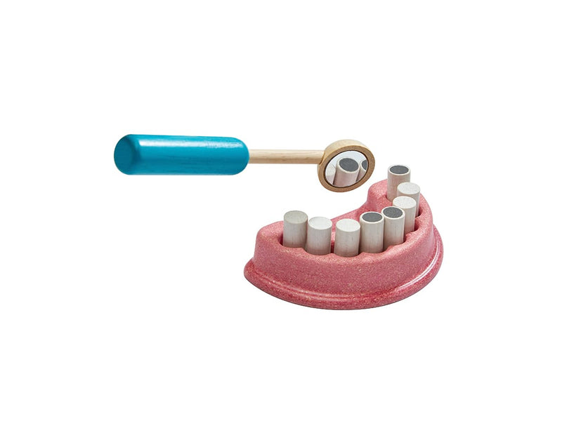 wooden dentist set