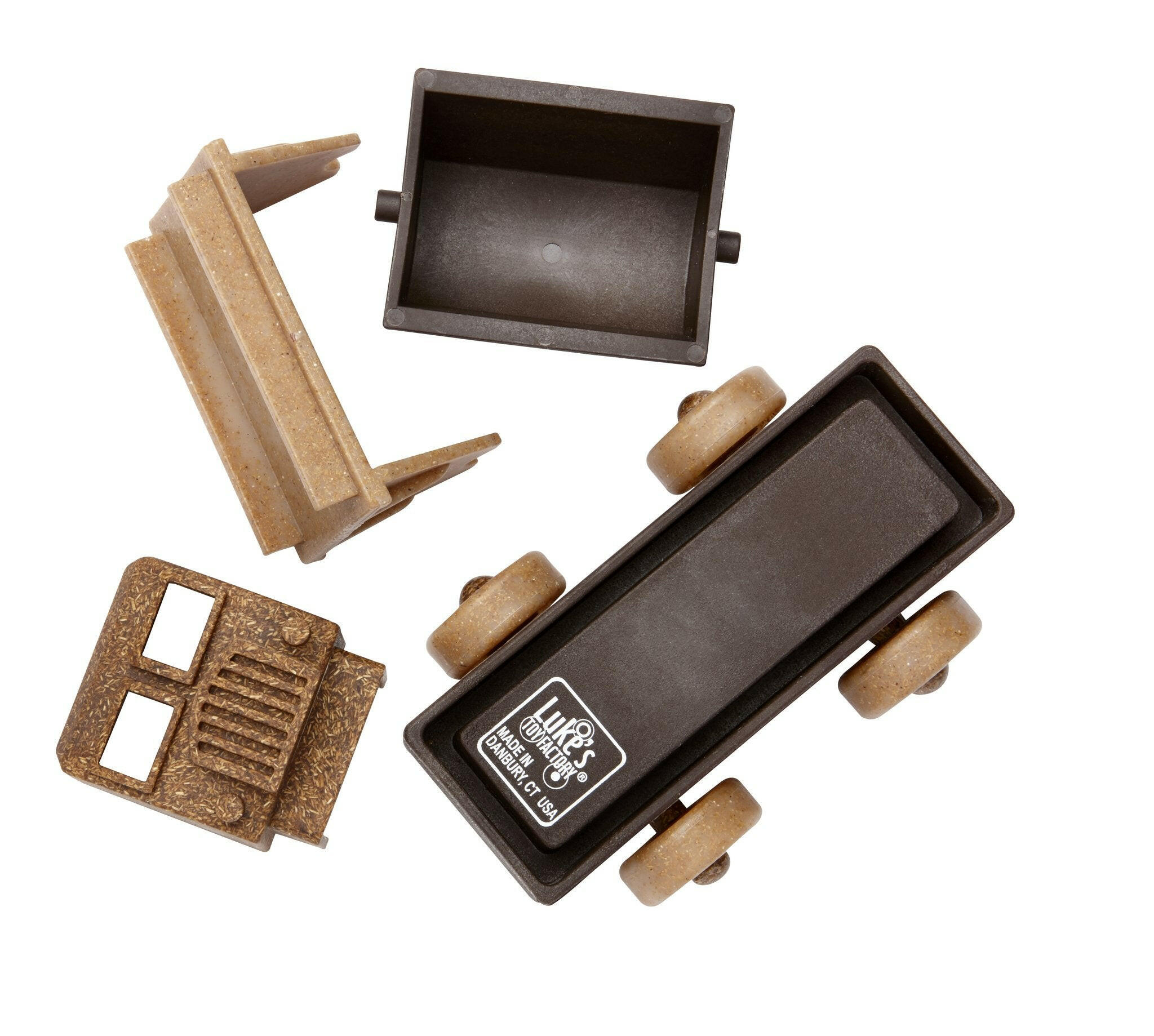 Luke's Toy Factory Natural Tipper Truck Kids Toys Luke's Toy Factory   