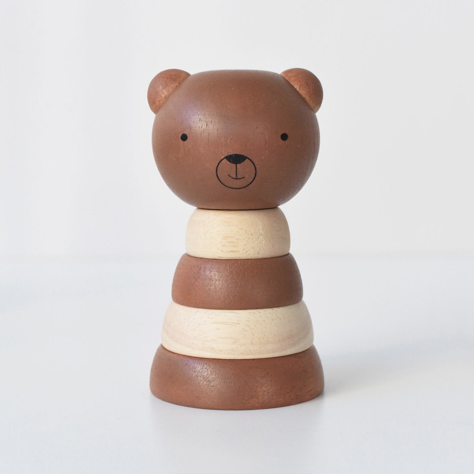 Wood Stacker - Bear Wooden Toys Wee Gallery   