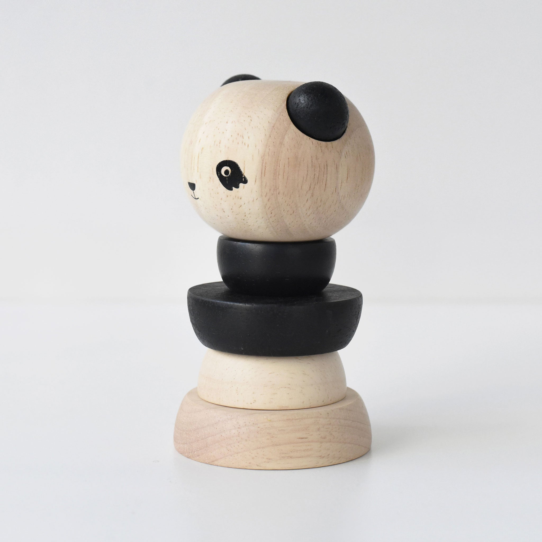 Wood Stacker - Panda Wooden Toys Wee Gallery   