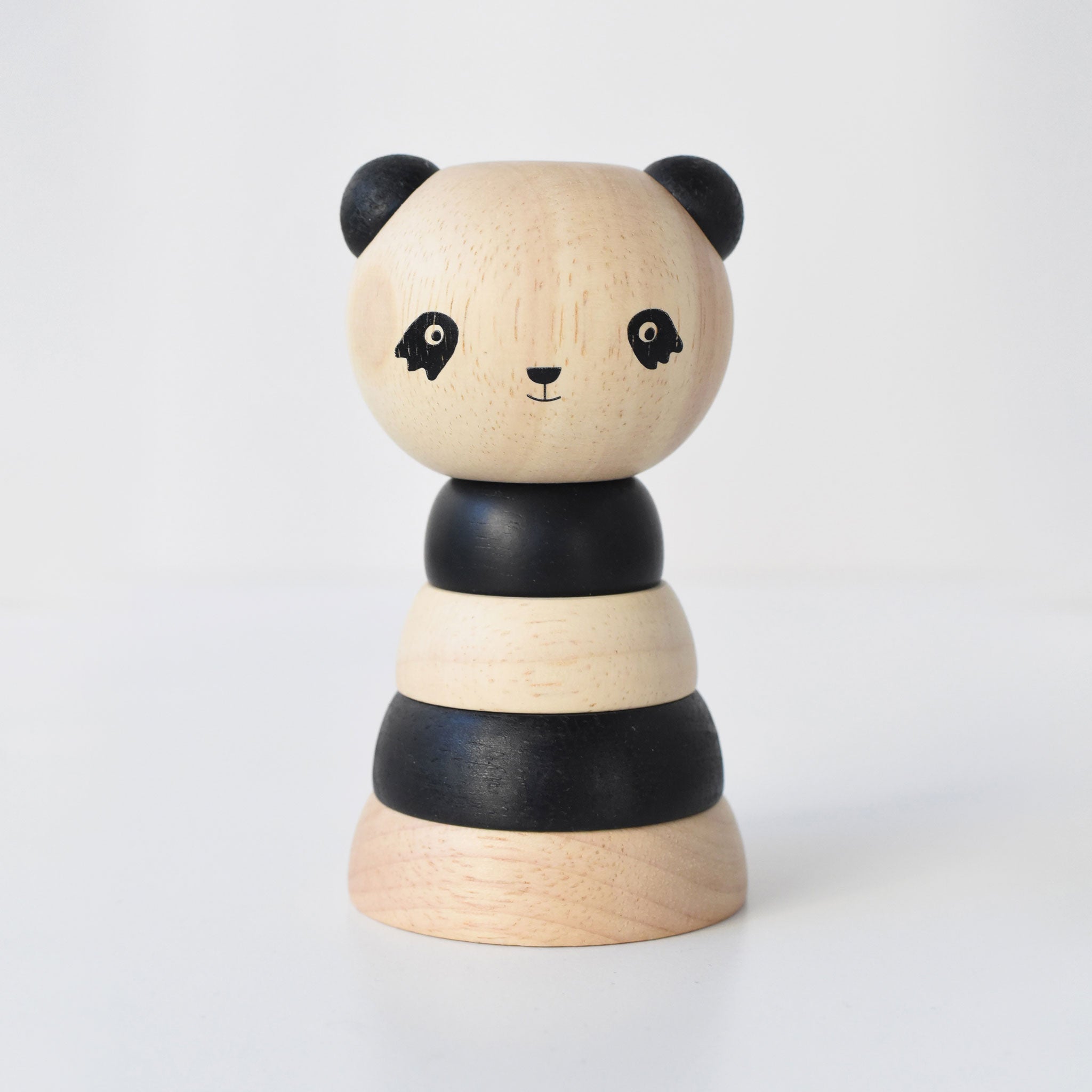 Wood Stacker - Panda Wooden Toys Wee Gallery   