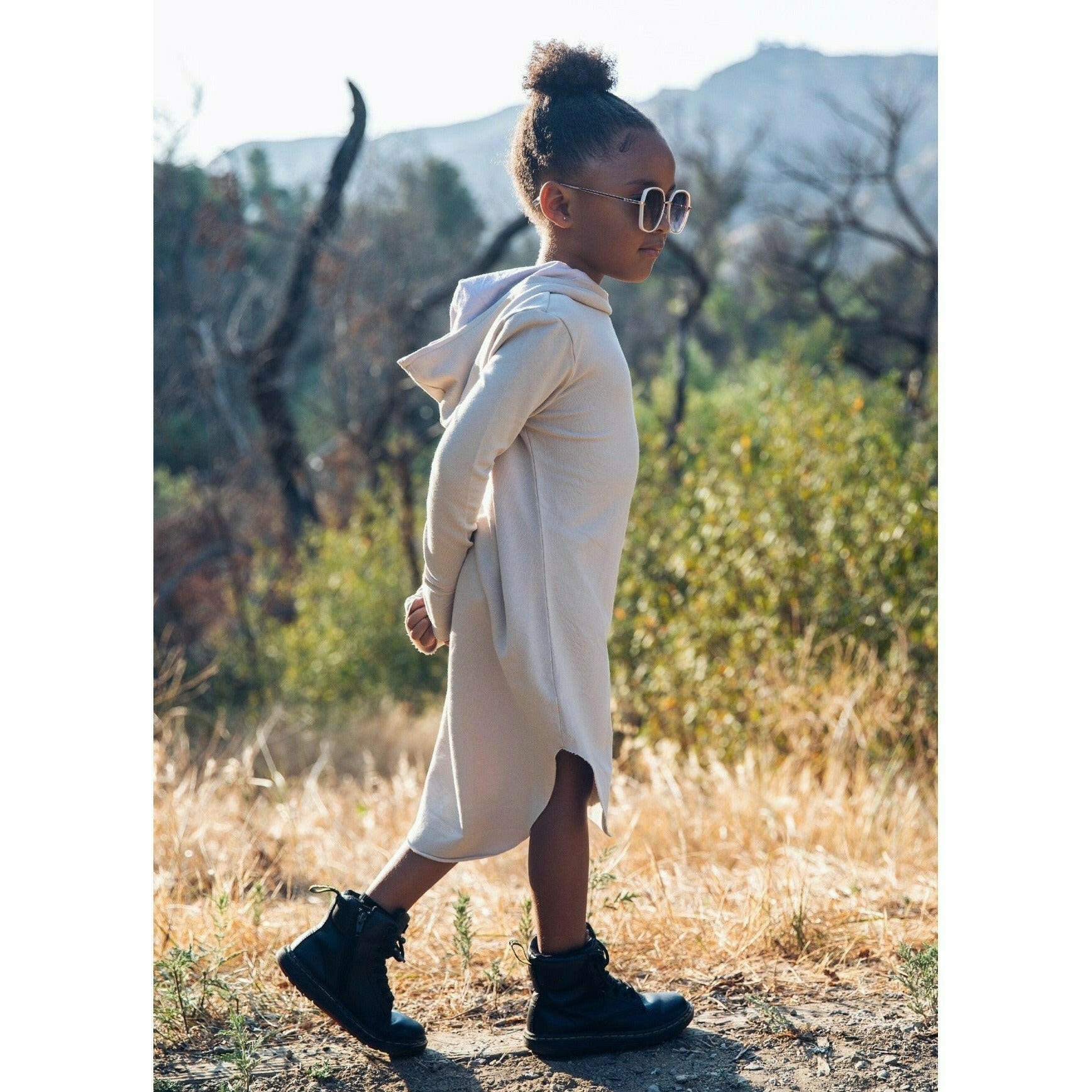 Organic Luna  Hoodie Dress Dresses Be Mi Los Angeles   