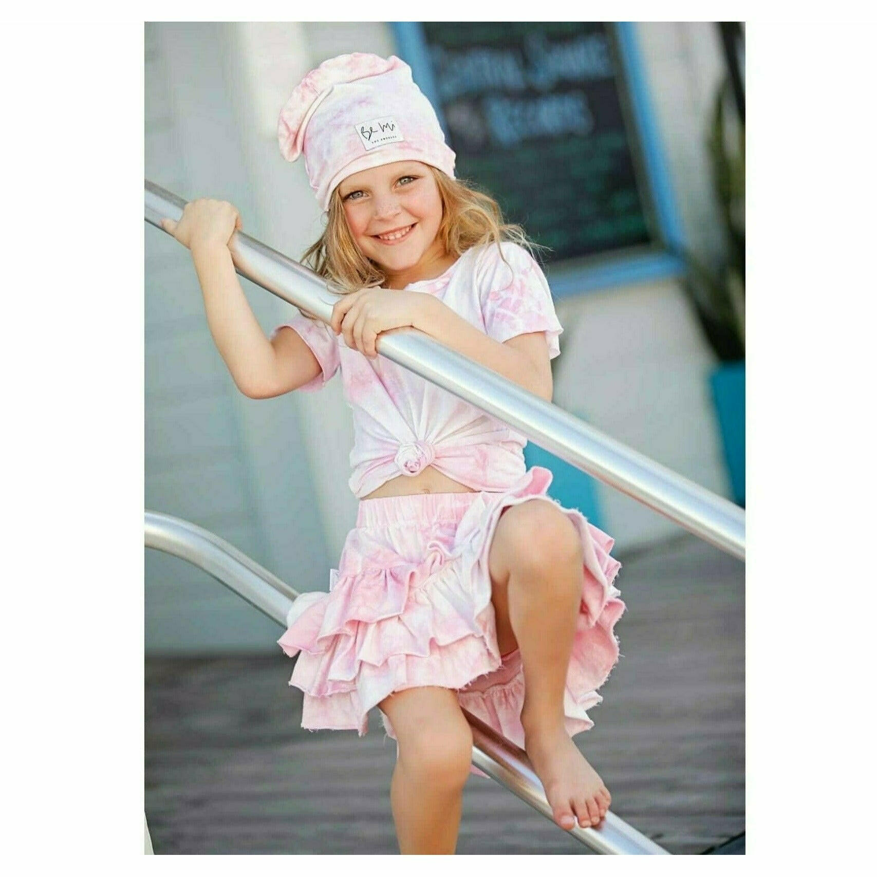 Organic Gigi Skirt Marble Tie Dye Skirts Be Mi Los Angeles   