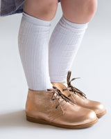 White Knee High Socks | Little Stocking Co