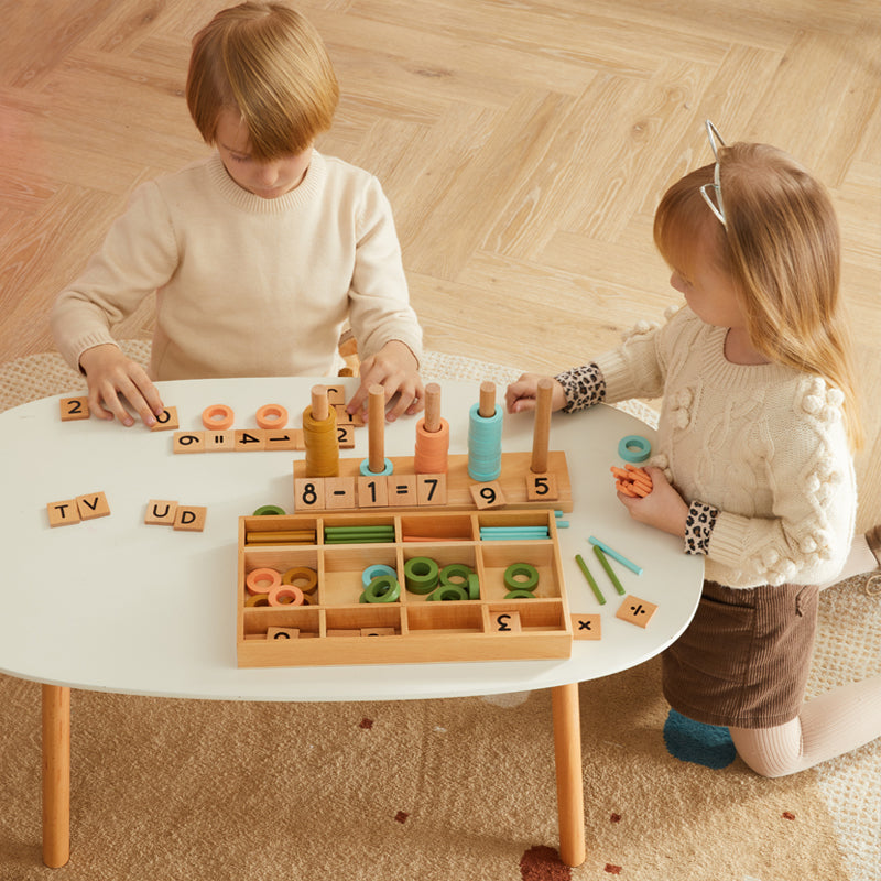 Wooden Abacus Math Toy Educational Wonder & Wise   