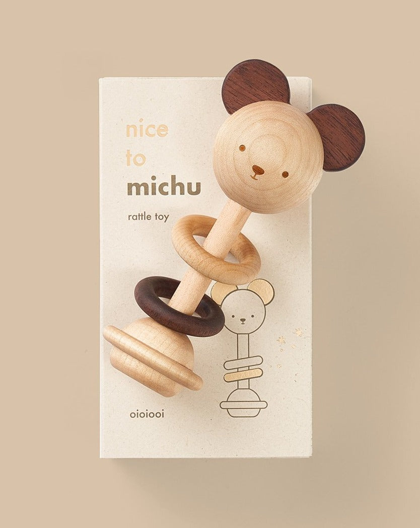 Nice To Michu Baby Rattle Baby Essentials Oioiooi   