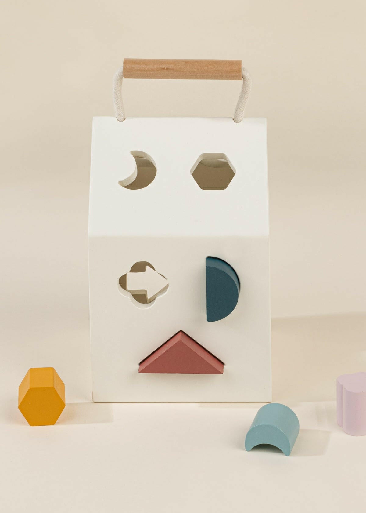 Wooden Shapes Sorting House Awakening Toys Coco Village   